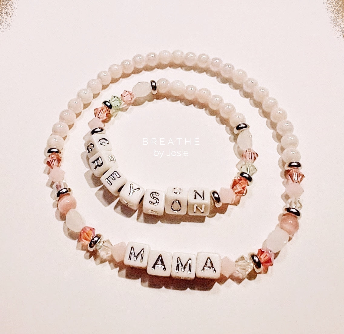Custom Baby & Mama Bracelets