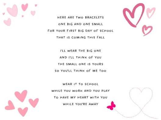 I Love You Matching Bracelet Set