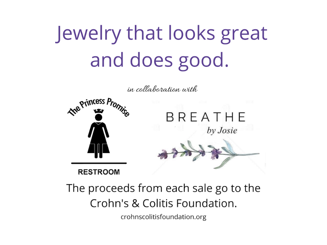 IBD Awareness Gemstone Bracelet