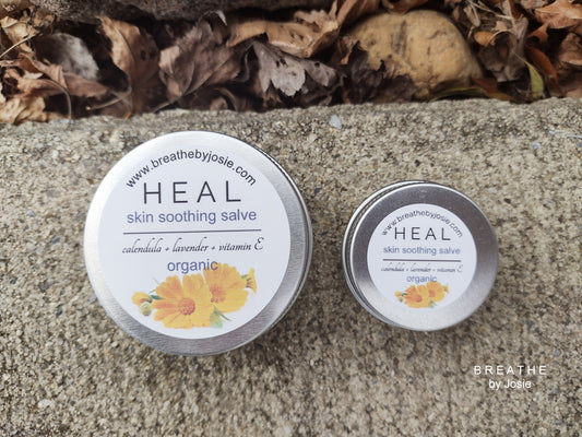 HEAL Organic Calendula + Lavender Soothing Skin Salve