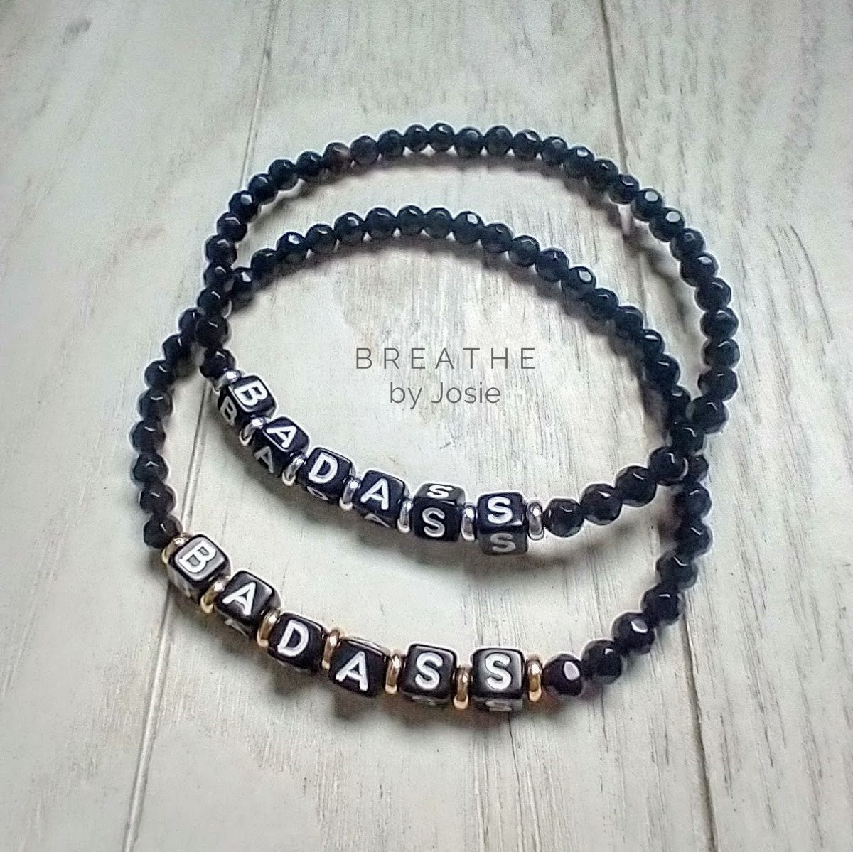 Custom Word Alphabet Bracelet