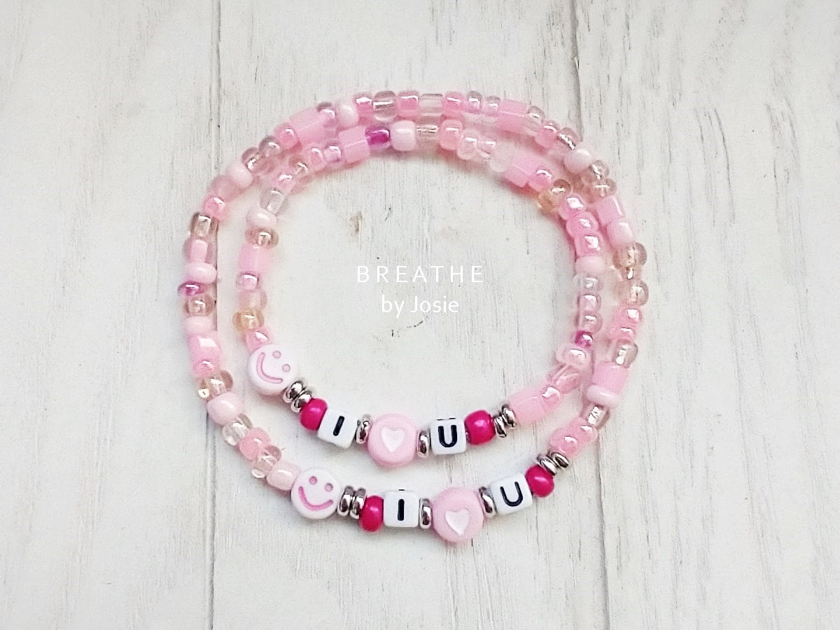 I Love You Matching Bracelet Set