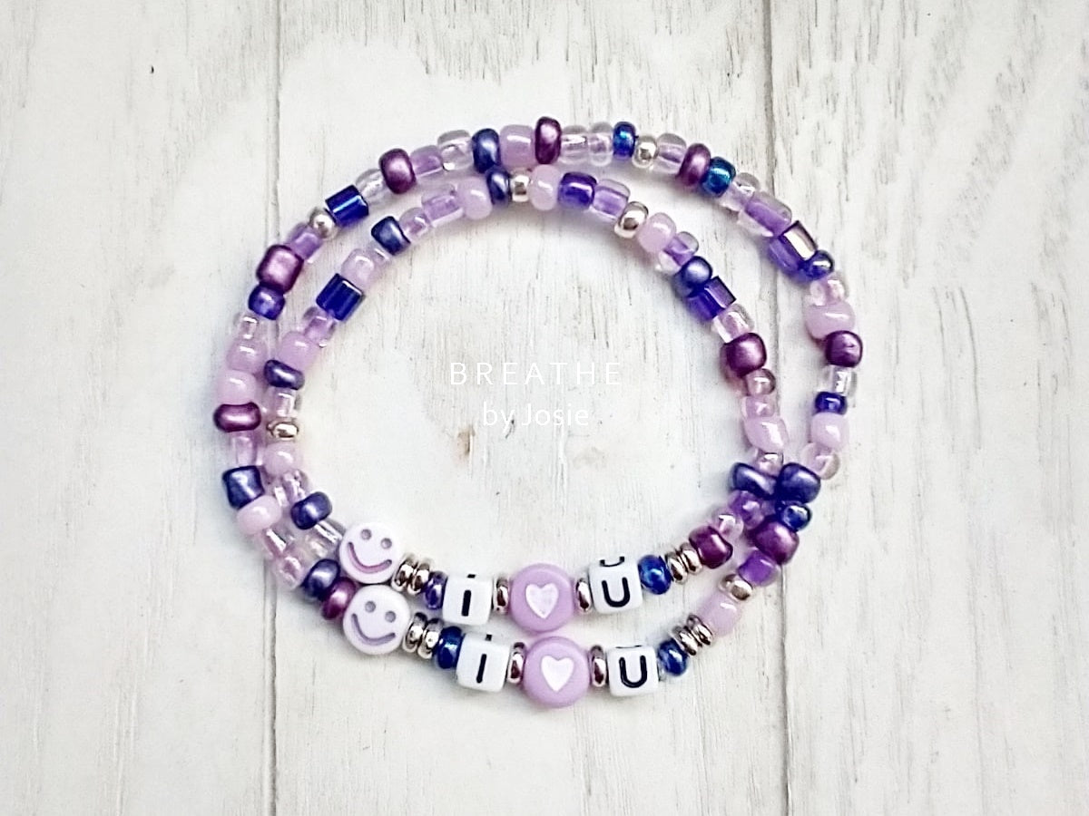 I Love You Matching Bracelet Set