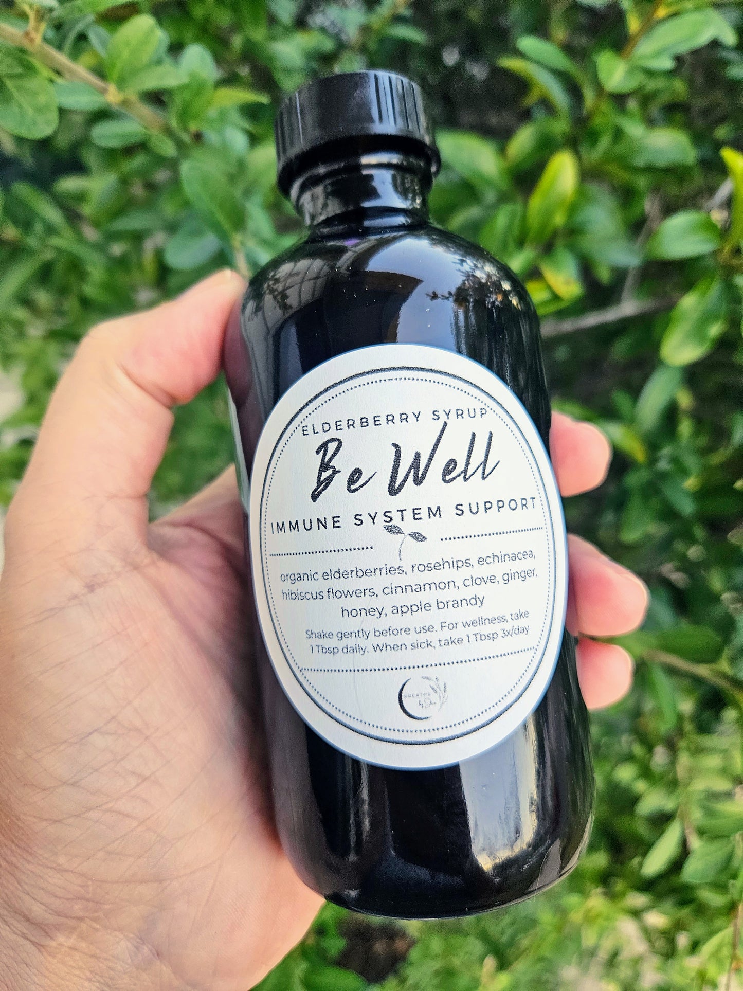 BE WELL Elderberry Syrup (Local Pickup Only)