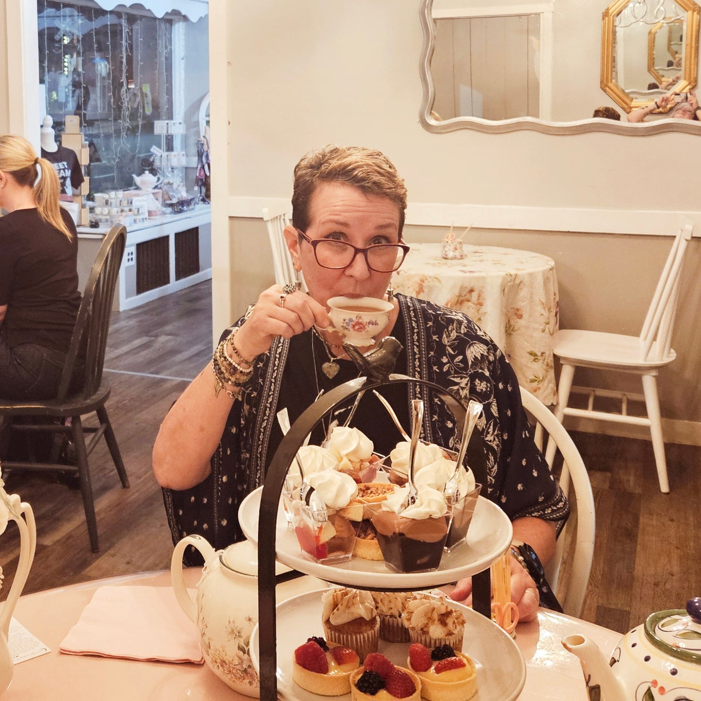 4/25/2025 - Spring Reset: Renew + Recharge – A Sound Bath + Reiki Experience with Tea + Snacks @ Jane's Tea House