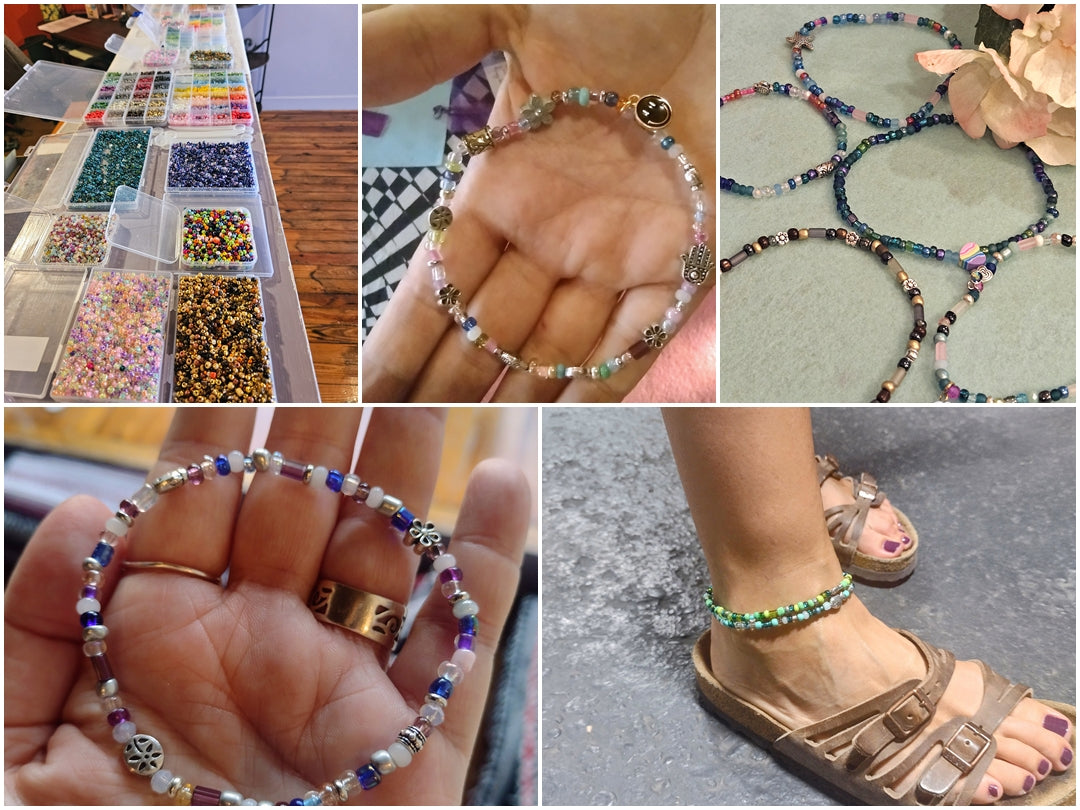 *Resched* 5/15/25 - Ankle Bracelet Making Tea Party @ Jane's Tea House, Haddon Heights