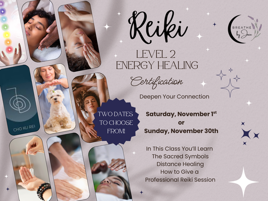 Reiki Level 2 Energy Healing Certification
