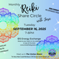 Tuesday 9/16/25 - Reiki Share Circle @ The Venus Moon Crystal Warehouse, Glendora (Copy)