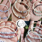 Custom Alphabet Letter Word Bracelet
