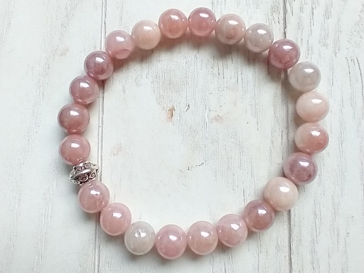 Mystic Sunstone Gemstone Bracelet