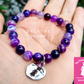 IBD Awareness Gemstone Bracelet