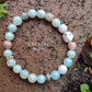 Mystic Amazonite Natural Gemstone Mala Bracelet