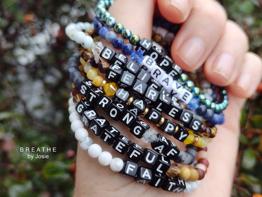 Word of the Year Custom Bracelet