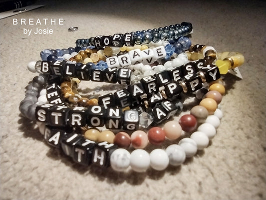 Word of the Year Custom Bracelet