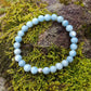 Aquamarine March Birthstone Genuine Gemstone Bracelet