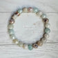Mystic Amazonite Natural Gemstone Mala Bracelet