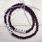 Custom Word Alphabet Bracelet