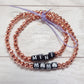 Custom Word Alphabet Bracelet