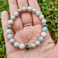 Mystic Amazonite Natural Gemstone Mala Bracelet