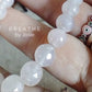 Mystic Rose Quartz  Natural Gemstone Mala Bracelet