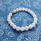 Mystic Rose Quartz  Natural Gemstone Mala Bracelet