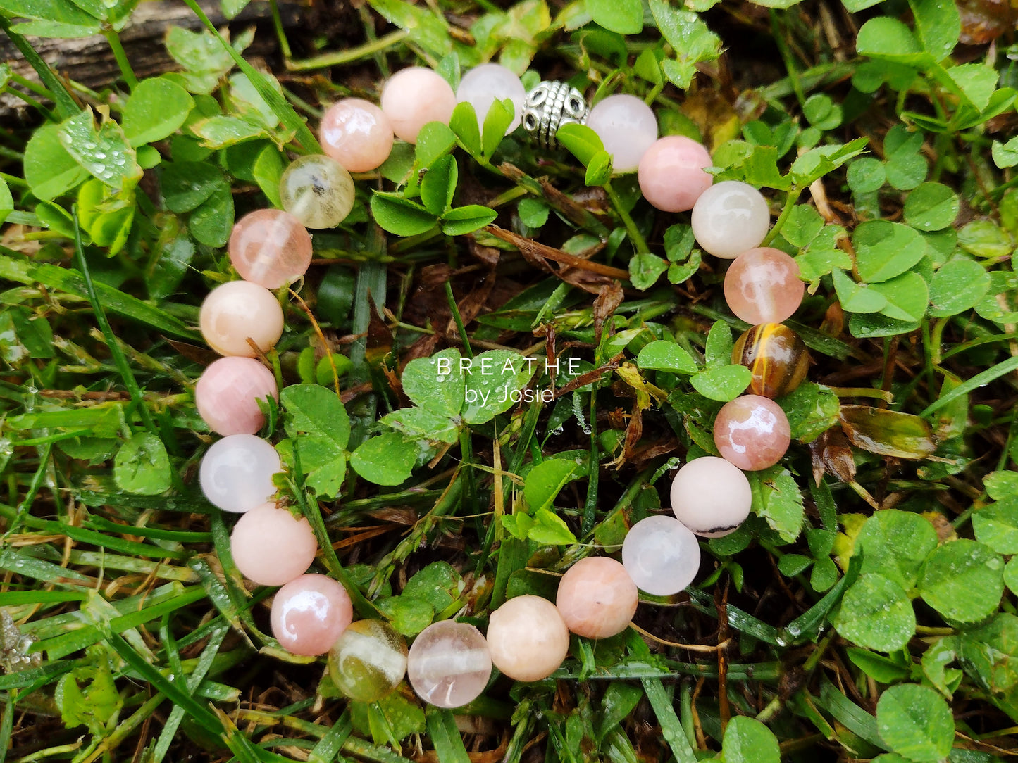 Mixed Pinks II Genuine Natural Gemstone Bracelet
