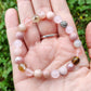 Mixed Pinks II Genuine Natural Gemstone Bracelet